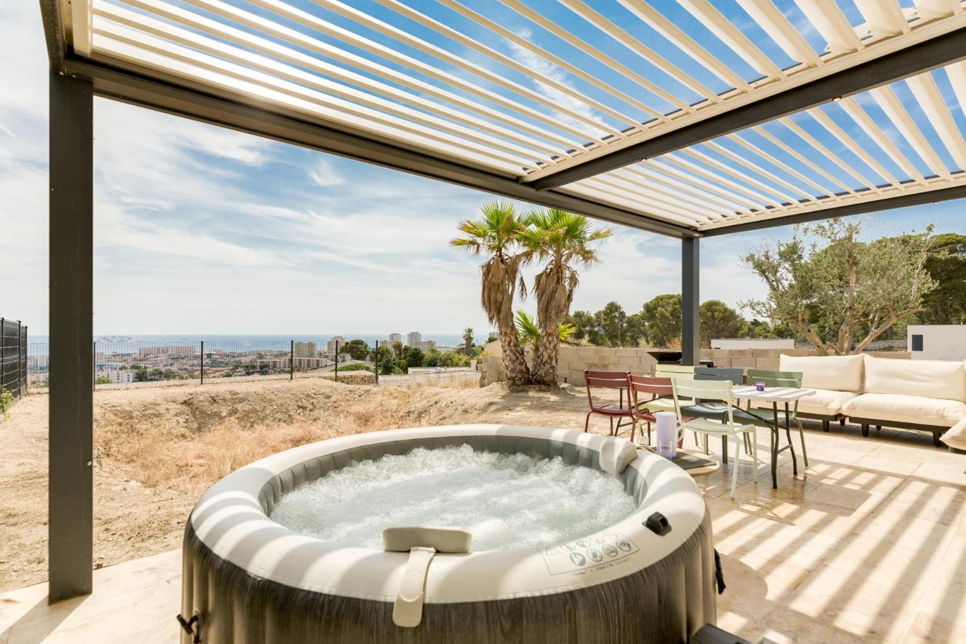 50 Nuances De Bleu Villa Marseilles Buitenkant foto