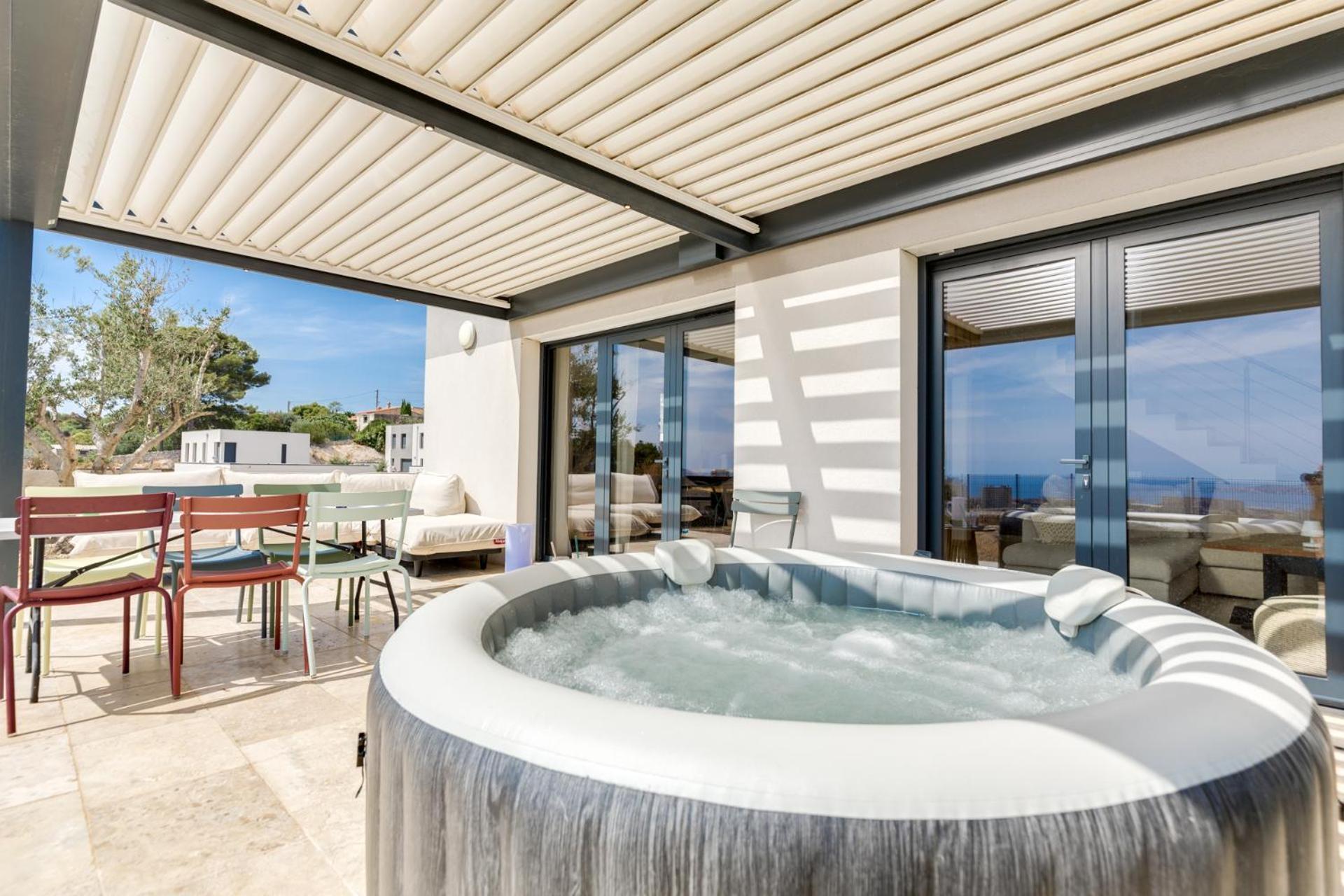 50 Nuances De Bleu Villa Marseilles Buitenkant foto